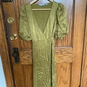 & other stories puff sleeve maxi dress
